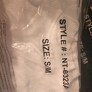 Zenana Outfitters White Ribbed Top